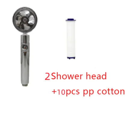 Pressurized Spin Shower Head