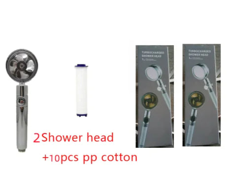 Pressurized Spin Shower Head