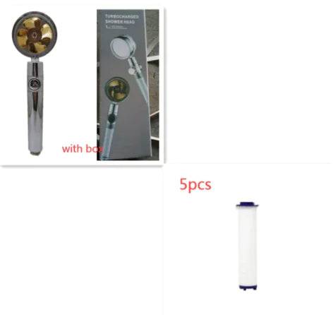Pressurized Spin Shower Head