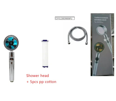 Pressurized Spin Shower Head