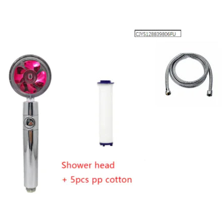 Pressurized Spin Shower Head