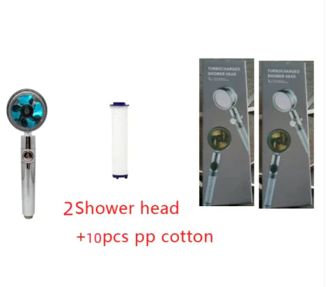 Pressurized Spin Shower Head