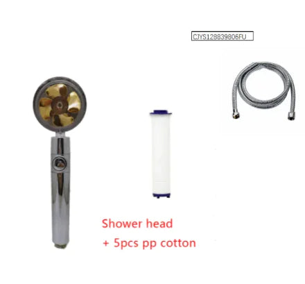 Pressurized Spin Shower Head