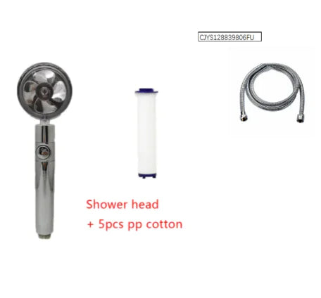 Pressurized Spin Shower Head