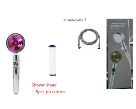 Pressurized Spin Shower Head
