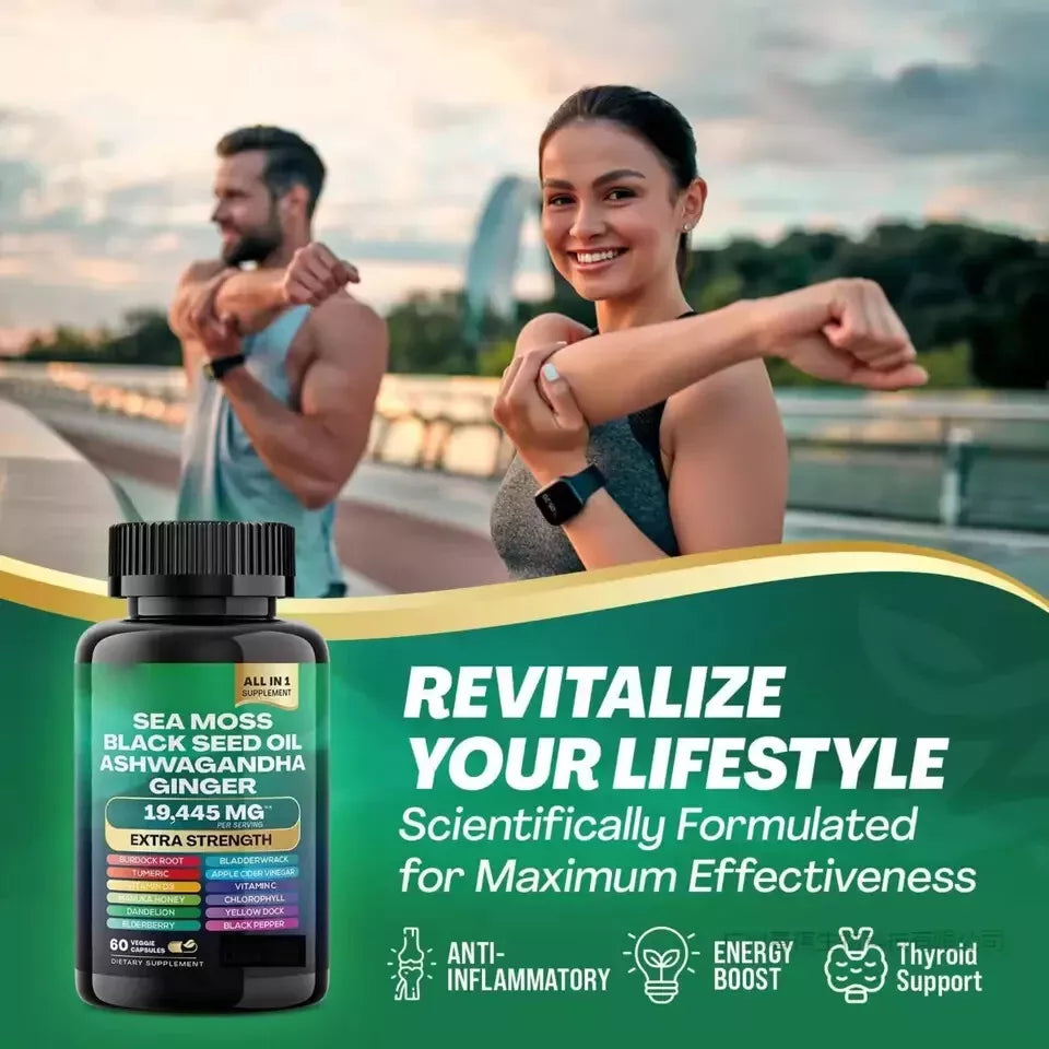 Sea Moss Supplement Capsules