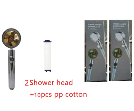 Pressurized Spin Shower Head