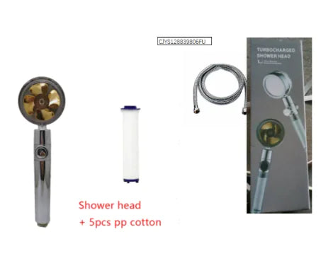 Pressurized Spin Shower Head