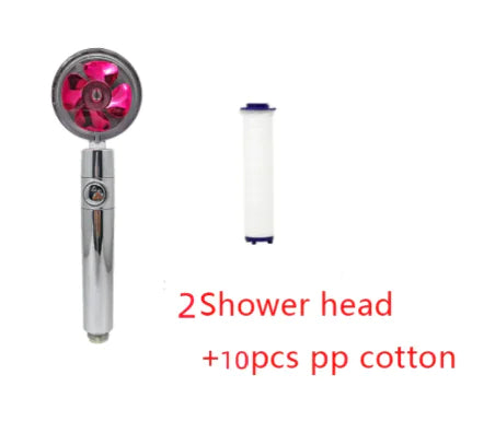 Pressurized Spin Shower Head