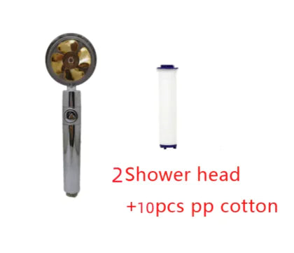 Pressurized Spin Shower Head