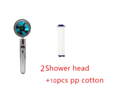 Pressurized Spin Shower Head