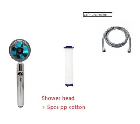 Pressurized Spin Shower Head